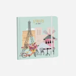 Kvadratna sveska sa gumom